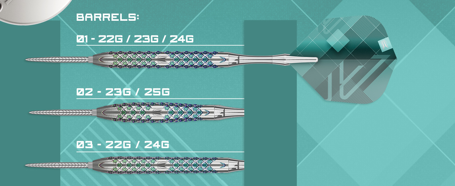 Target darts rove steel tip darts swiss point
