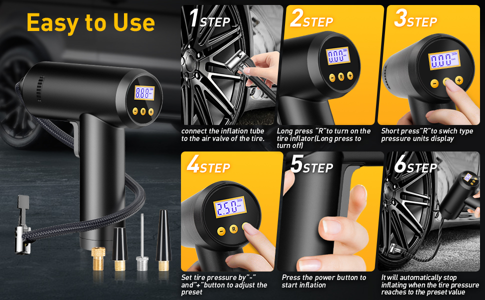 Tyre Inflator Portable