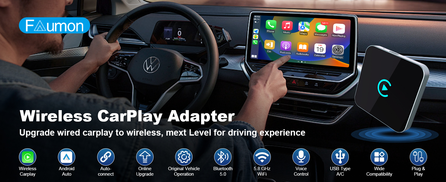 wireless carplay adapter uk