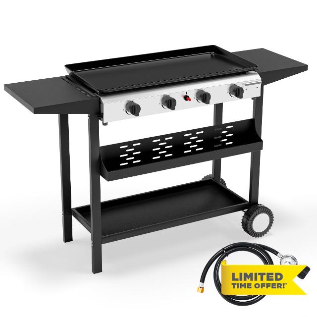Bonnlo 4 Burner Portable Propane Griddle