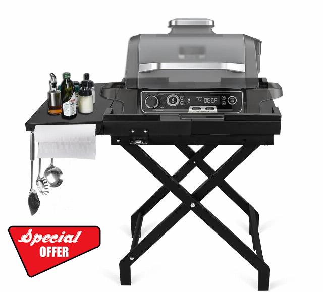 Portable Grill Table for Ninja OO101