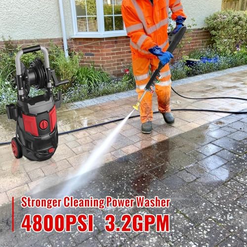 35FT Power Cord 4 Different Tips Foam Cannon Power Washer