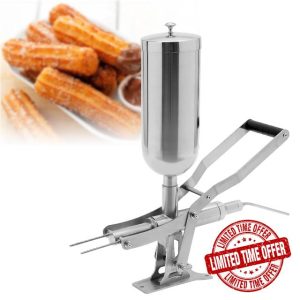 Donut Filler Machine 5L，Spanish Donuts Dessert Churro Makers