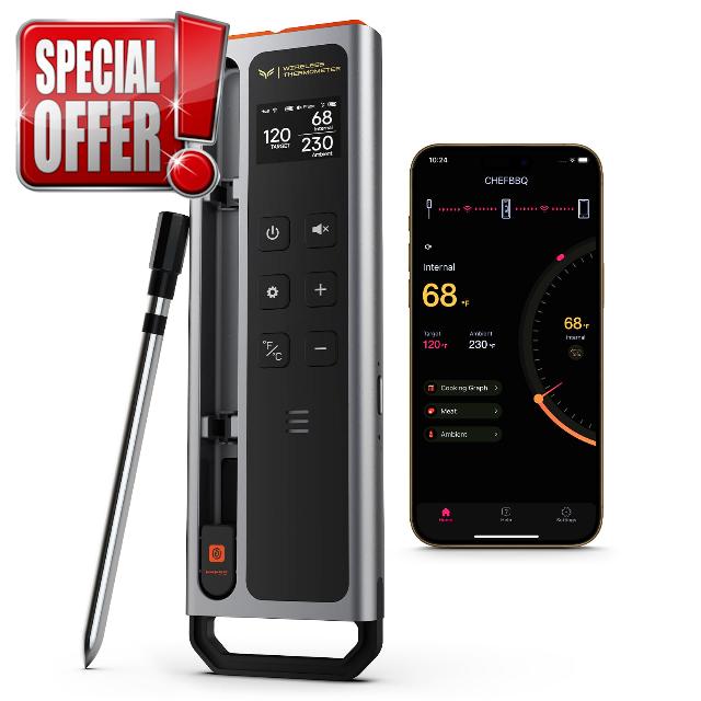 Meat Thermometer Digital Wireless
