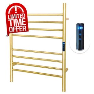8 Bars Towel Warmer Rack