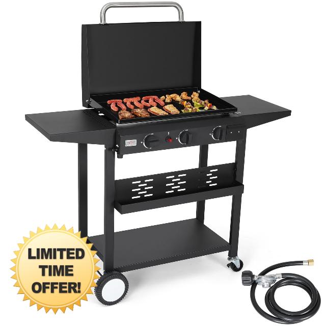 2-in-1 Propane Griddle
