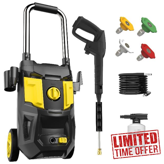 Electric Pressure Washer - 4500 PSI 2.8 GPM Electric Power Washer with 35FT Power Cord