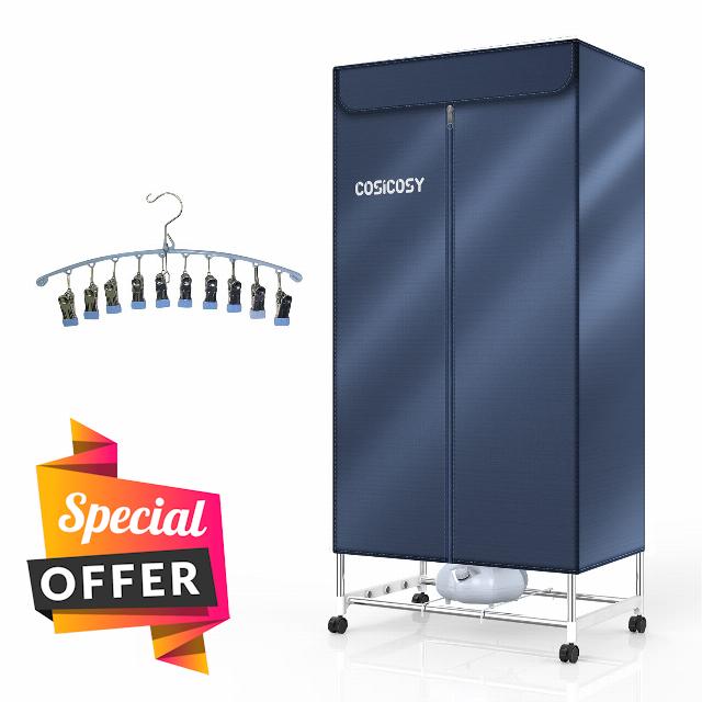 Cosicosy Heated Clothes Airer with Cover