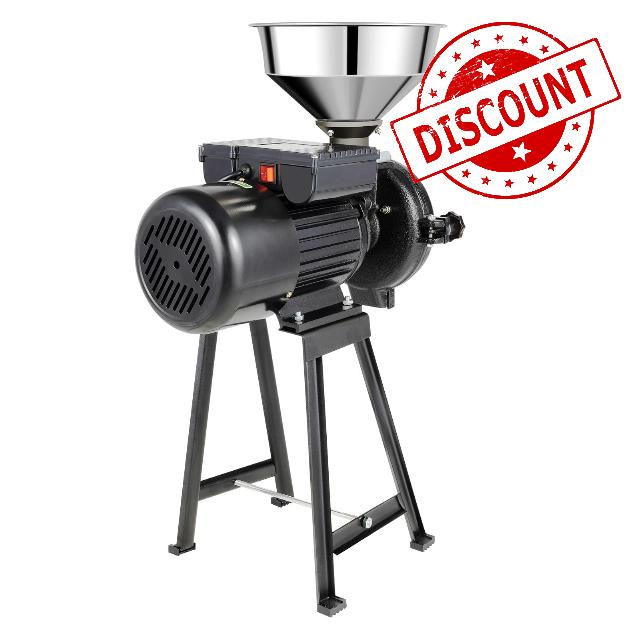 3000W Grain Mill Grinder Dry Wet Grinder