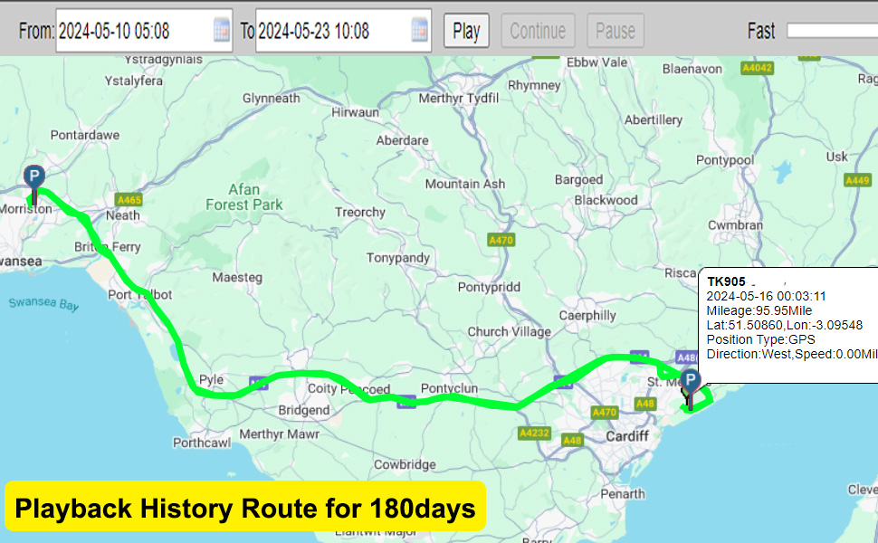 real-time tracking