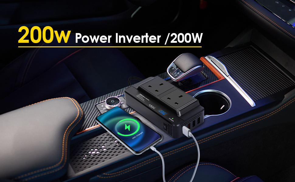 car inverter 12v to 240v