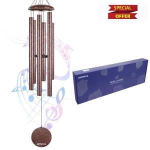 60" Large Wind Chimes for Outside - Memorial Wind Chimes Deep Tone Outdoor
