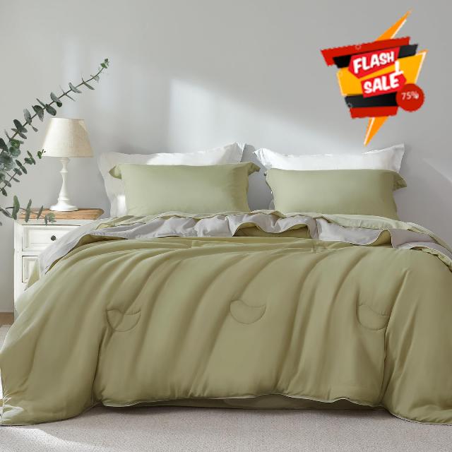 CloudTouch Comforter Reversible All-Season Comforter with Lenzing Tencel