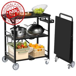 Folding Grill Cart