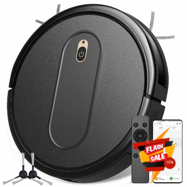 Robot Vacuum Cleaner - Powerful 2800Pa Suction