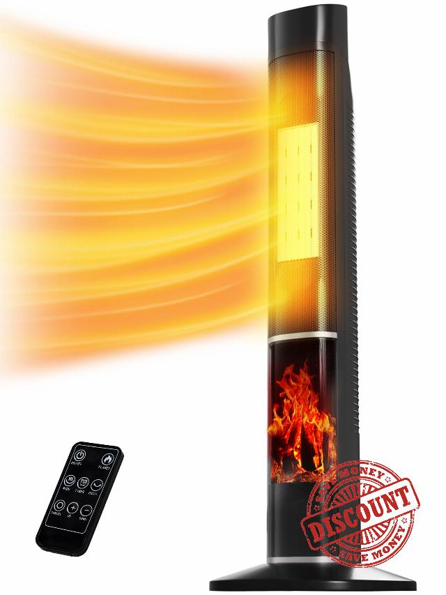 Uthfy 32" Space Heater for Large Room