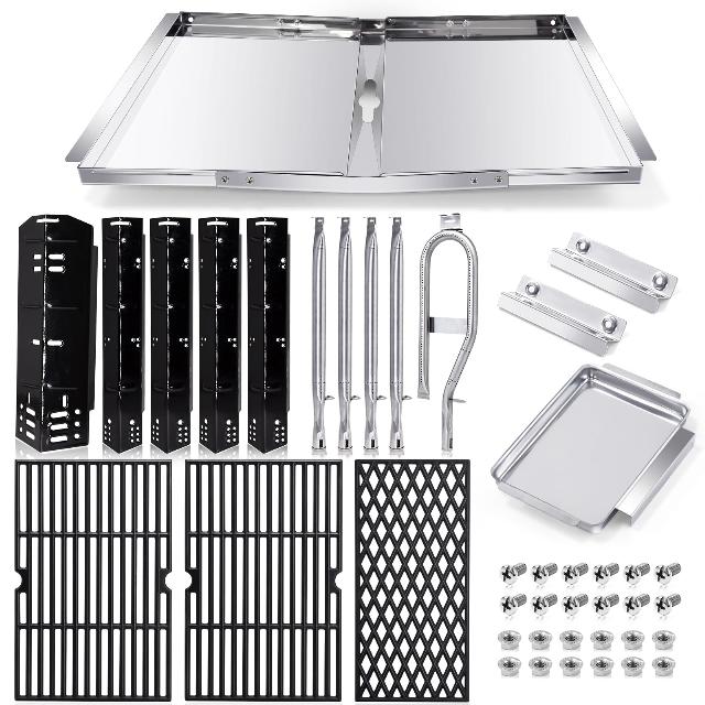 Grill Grease Tray Replacement Parts for Dyna Glo Grill Replacement Parts 5 Burner DGH474CRP