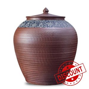 Home Rice Storage Box - Classic Food Storage Porcelain Bottle