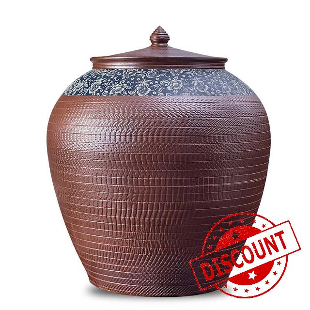 Home Rice Storage Box - Classic Food Storage Porcelain Bottle