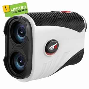 Golf Rangefinder with Slope - 1200 Yards Laser Range Finder with Flag Pole Locking Vibration