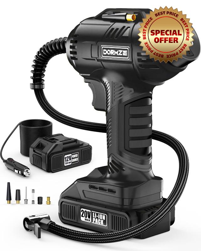 Tire Inflator Portable Air Compressor