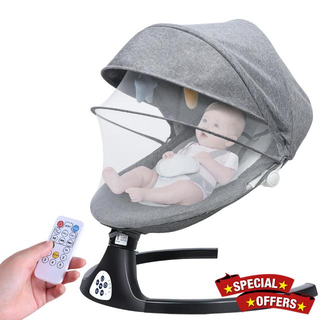 Electric Baby Swing for Newborns and Infants