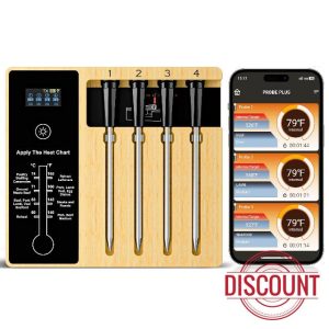 Remote Wireless Thermometer for Grilling