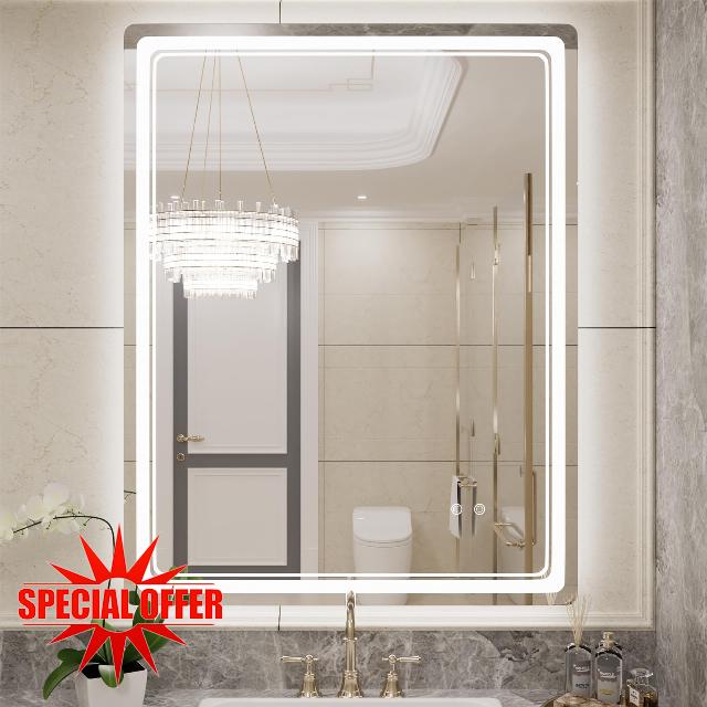 WallBeyond LED Bathroom Mirror with Lights