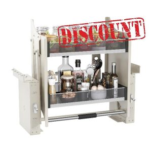 Pull Down Shelf for Kitchen Upper Cabinet