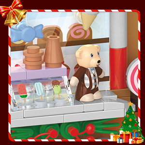 Christmas House Block Model