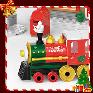 Christmas Main Street Building Set