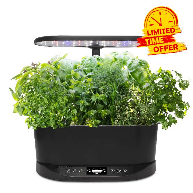 AeroGarden Bounty Basic - Indoor Garden with LED Grow Light