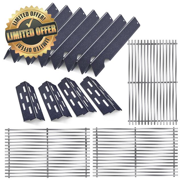 Grill Grates Flavorizer Bars Parts for Weber Genesis II E-410