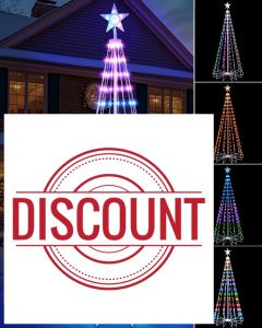 7 FT 295 LED Smart Cone Christmas Tree