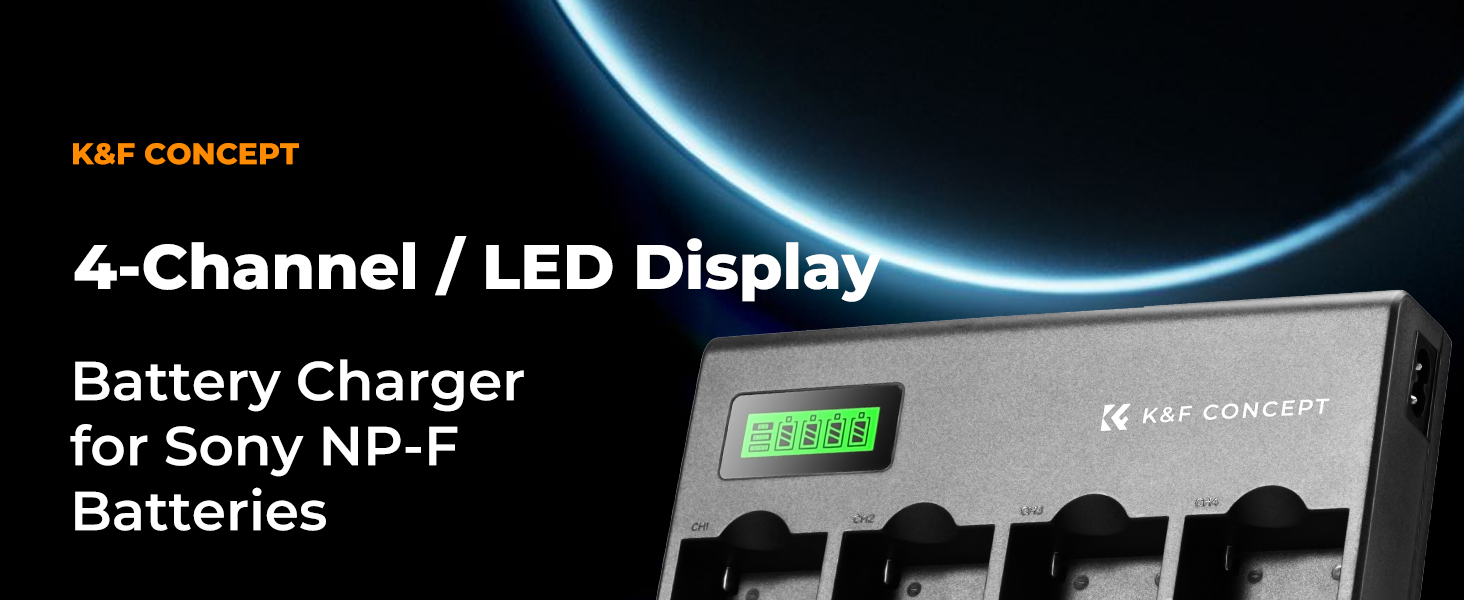4-Channel Battery Fast Charger