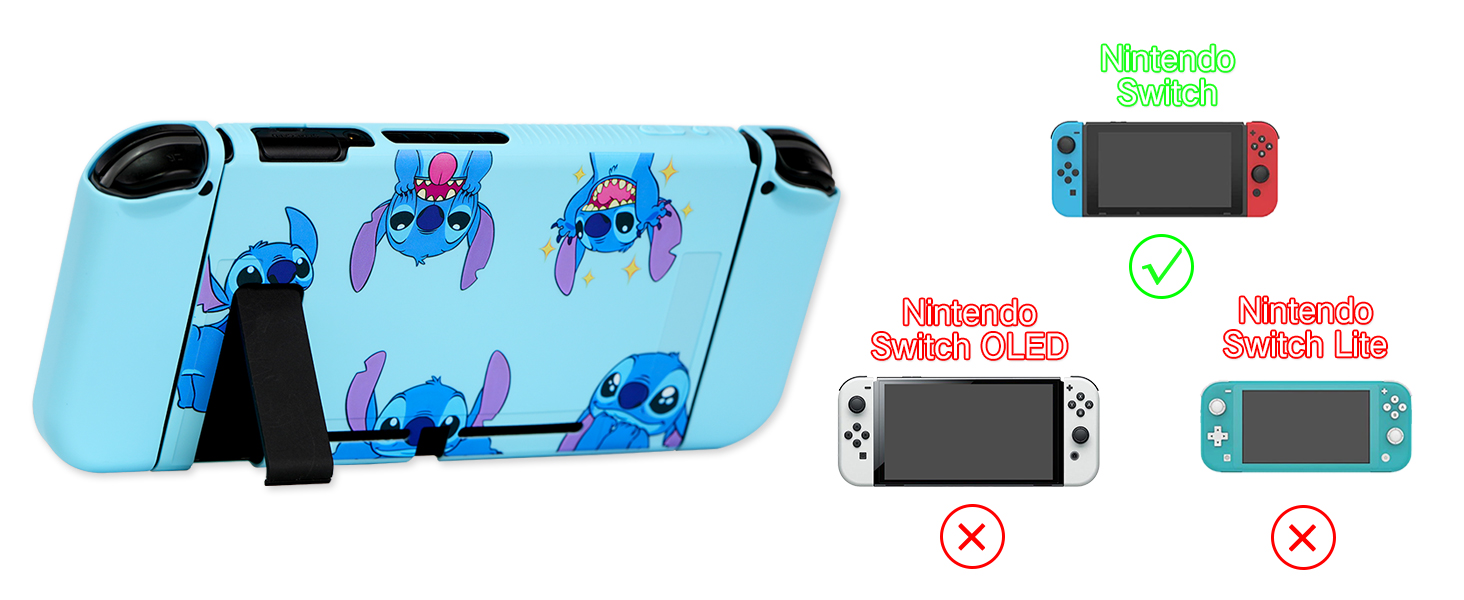 Switch Cases Bundle - carrying case, protective case,game card case, thumb grips