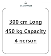 DARTMOOR Heavy Duty Inflatable Kayak, Portable Boat Raft for Adults with Aluminum Oars, Foldable ...