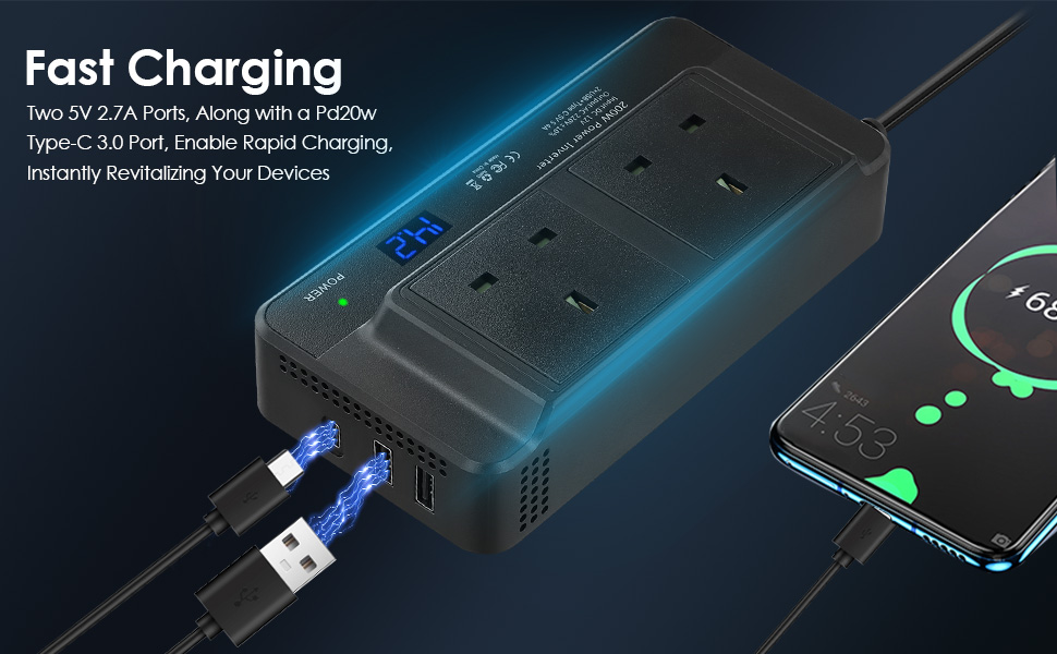 inverter car camping