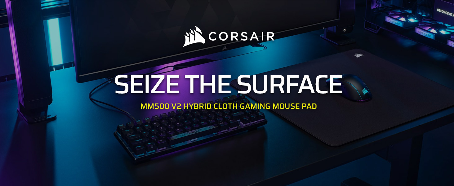 HYBRID CLOTH GAMING MOUSE PAD, GAMING MOUSE PAD, High-density hybrid woven cloth