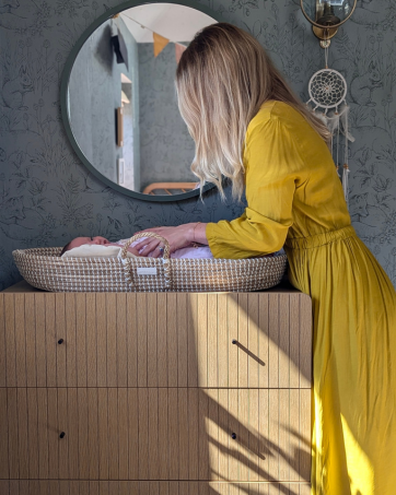 sustainable, baby, basket, natural, eco, mother, new mum, seagrass, ethical, newborn