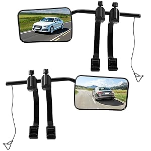 Convex Caravan Towing Mirrors