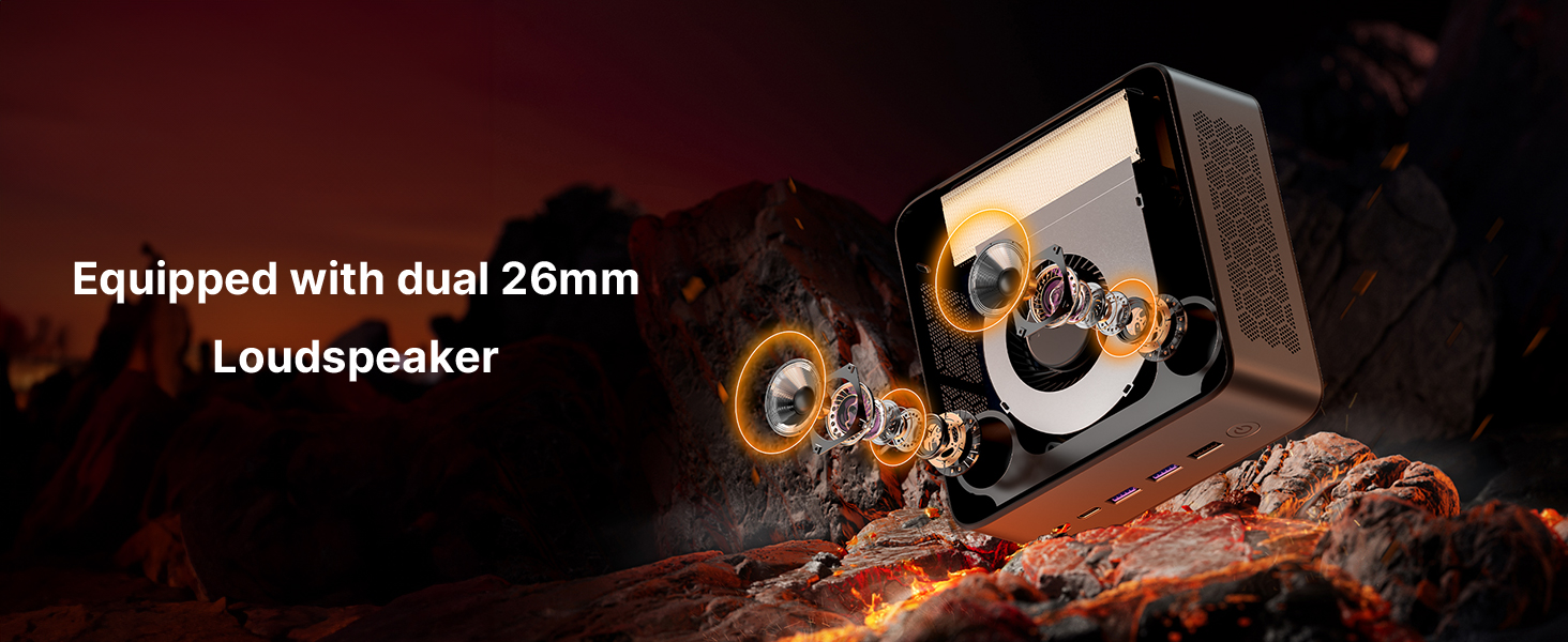 BOSGAME Gaming Mini PC M2