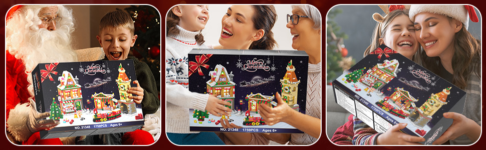 Christmas Main Street Building Set