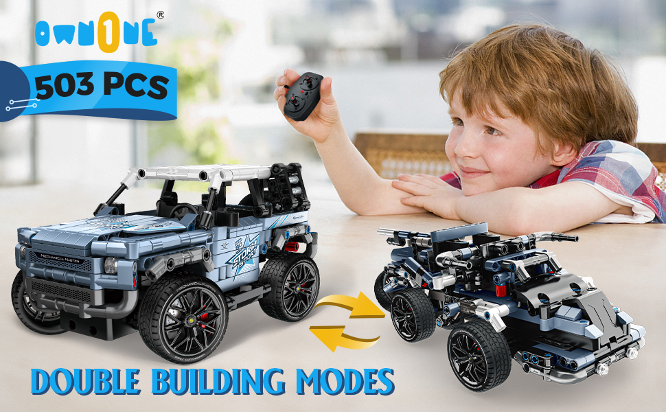 remote control building car