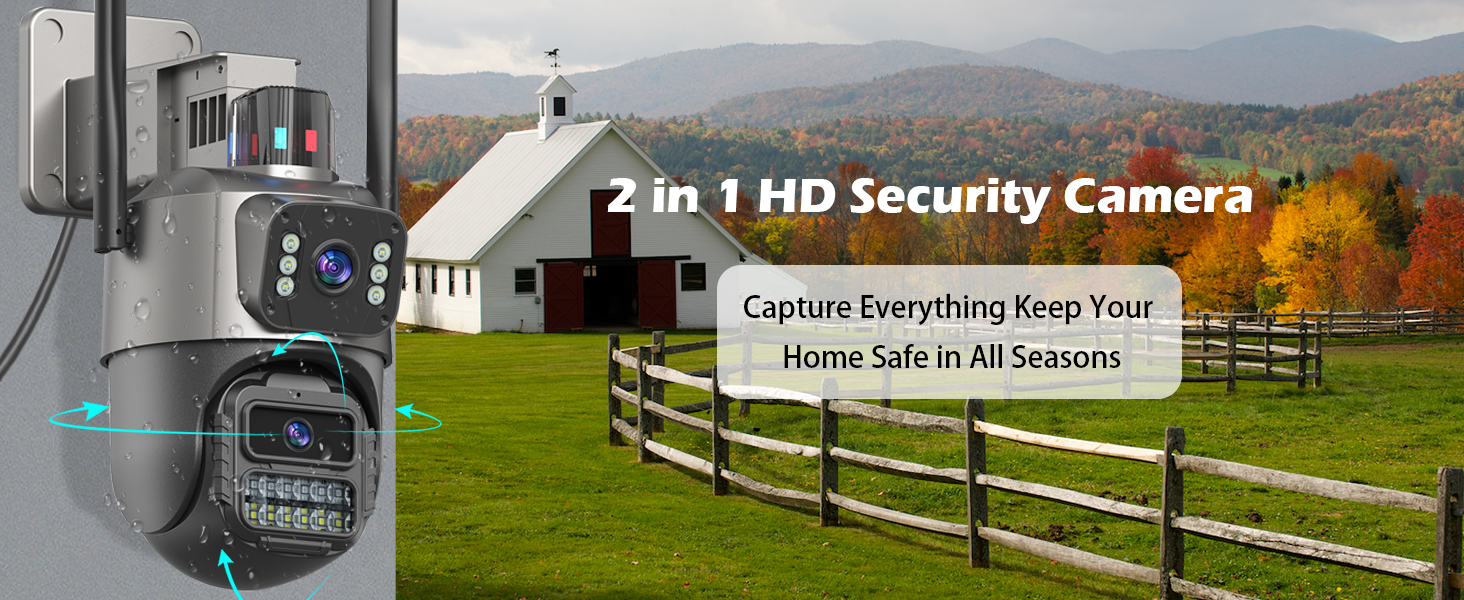 Security camera outdoor