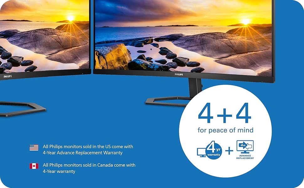 Smooth action with 100Hz and Adaptive-Sync. Ergonomic height adjustable stand is VESA compatible