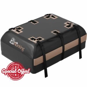 Car Rooftop Cargo Carrier Bag 21 Cubic Feet