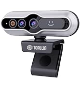 TOALLIN 1080P FHD Webcam for Windows Hello Face Login, Facial Recognition IR Camera & Windows Hel...