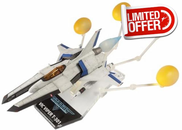Plum Gradius V: Vic Viper T301 Peinted Finished 1:144 Scale Figure