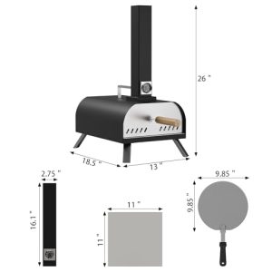 Pizza Shovel and Pizza Cutter